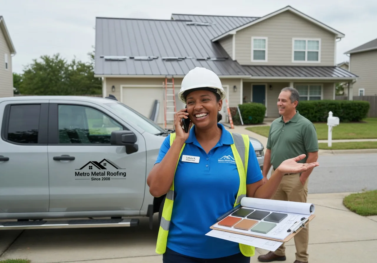Storm Damage Metal Roof Repair in Oceana, WV
